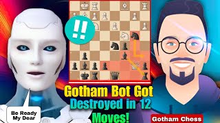 Stockfish 17 SHOWCASED His Brilliance By Trapping Gothams Queen in chess  Gothamchess vs Stockfish [upl. by Wanids611]