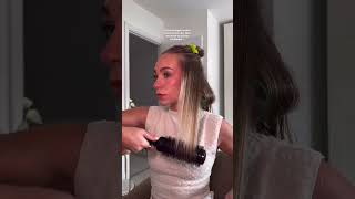 If you struggle to do a bouncy blow dry use large rollers instead hairtips hairstyles blowout [upl. by Drobman338]