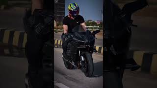 Kawasaki ninja h2 ride shorts rider [upl. by Supple]