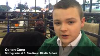 Manatee students talk about competing in Steer Show at 2016 Manatee County Fair [upl. by Leoline]