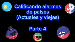 alarmas de paises parte 4 [upl. by Annuaerb]