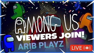 🔴ARIB PLAYZ IS LIVE🔴 AM I IMPOSTER🤔 OR YOU🥶😛 AMONG US LIVE [upl. by Intirb]