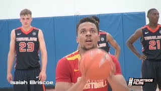 Isaiah Briscoe OPERATES  Day 1 EYBL Highlights [upl. by Arramat757]