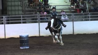 Draft Horse Barrel Racing [upl. by Calloway]