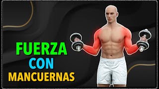 Entrenamiento de Fuerza de 10 Minutos con Mancuernas para la Parte Superior del Cuerpo [upl. by Everest720]