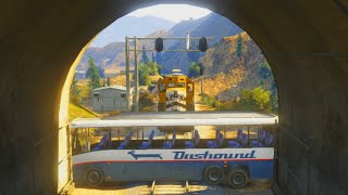 INSANE TRAIN CHALLENGES GTA 5 Challenges [upl. by Jaf]