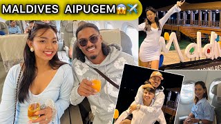 NEPAL TO MALDIVES🏖️😍First BUSINESS CLASS FLIGHT😱✈️🇲🇻 [upl. by Alebasi]