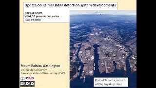 Lahar Detection System Developments at Mount Rainier [upl. by Labina]