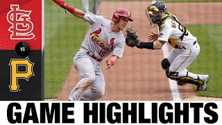 Cardinals vs Pirates Game Highlights 52222  MLB Highlights [upl. by Lamarre121]