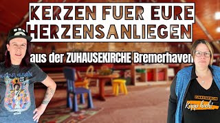 Kerzen für eure Herzensanliegen am 23102024 aus der zuhausekirche [upl. by Hwang]