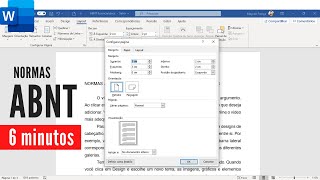 Formatação ABNT no Word para Trabalhos Escolares  Normas ABNT Passo a Passo  2022 [upl. by Einafpets]