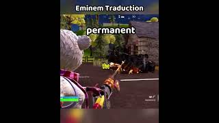 Minigun de EMINEM avec paroles fortnite [upl. by Eidnahs]