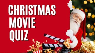 Christmas Movie Trivia Quiz 🎅 Multiple Choice Quiz Questions and Answers [upl. by Ecnerol]