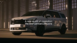 Kia India  A new world of inspiration  The new Carnival Limousine [upl. by Nillok]