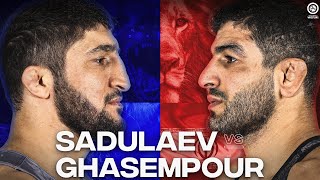 Crazy ending  Abdulrashid SADULAEV VS Kamran GHASEMPOUR [upl. by Ebocaj745]