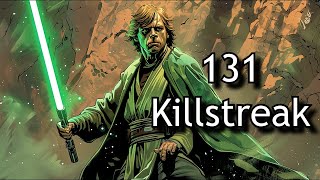 INSANE 131 Luke Skywalker killstreak on the Death Star  Supremacy  Star Wars Battlefront 2 [upl. by Koran]