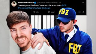 Mr Beast Has Been Reported To The FBI [upl. by Arataj]