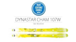 2014 Dynastar Cham 107W Ski Review  Womens Powder Editors Choice [upl. by Donnelly]