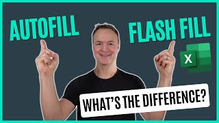 How to use AutoFill amp Flash Fill in Excel  Tips for Beginners [upl. by Jacklyn186]