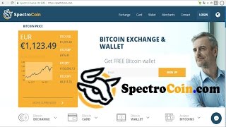 SpectroCoincom BITCOIN EXCHANGE amp WALLET  UPDATE [upl. by Terencio]