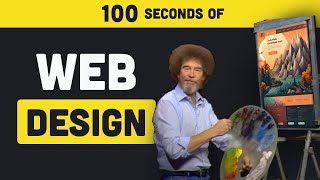 Web Design in 100 seconds [upl. by Aihtnamas699]