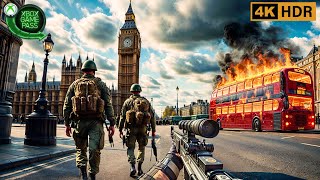 LONDON TERRORIST ATTACK  Realistic Ultra Graphics Gameplay 4k 60fps Call of Duty Modern Warfare III [upl. by Uol921]