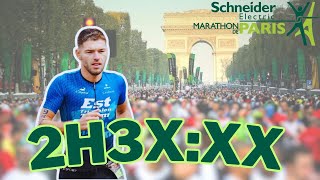 MARATHON de Paris 2024  horizon 2h3XXX episode 1 [upl. by Buote]