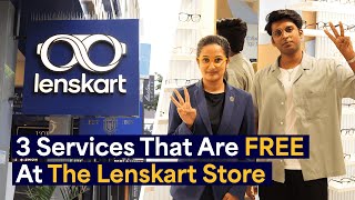 3 Services That Are FREE At The Lenskart Store  Lenskart [upl. by Ainotahs]