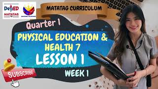 Quarter1PE and HEALTHGRADE7LESSON1WEEK1 [upl. by Einaeg559]