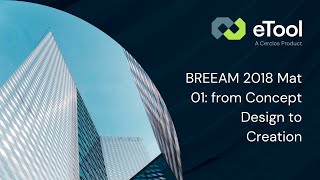 BREEAM 2018 Mat 01 from Concept Design to Creation [upl. by Xyla]