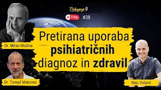 Pretirana uporaba psihiatričnih diagnoz in zdravil – dr Miran Možina in dr Tomaž Makovec – 38 [upl. by Fernas]