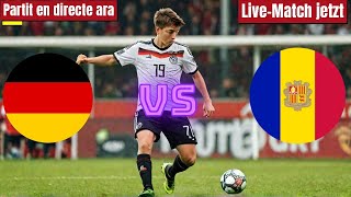 LIVE Germany U19 vs Andorra U19 In UEFA European U19 Championship [upl. by Derry410]