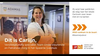 Carlijn verwijst haar patiënten door naar het IPSO centrum [upl. by Adnaugal]