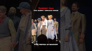 Sweeney Todd on Broadway with Josh Groban and Annaleigh Ashford  First Preview 2262023 [upl. by Rebliw]