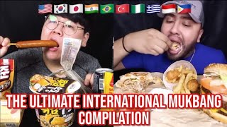 the ULTIMATE international mukbang compilation [upl. by Roy]