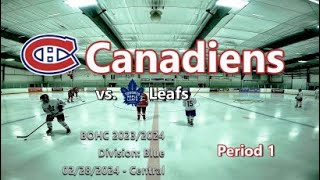 BOHC  Canadiens vs Leafs  PRD1  02282024 [upl. by Teddman245]