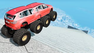 Long Stairs cars Crashes  Beamng drive [upl. by Esiahc]