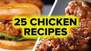 25 Chicken Recipes [upl. by Sidnal]