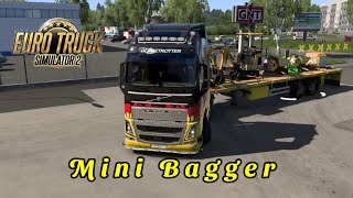 Mini Bagger Euro Truck Simulator 2GAME BoxRusMap [upl. by Asik]