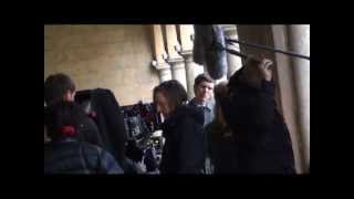 Endeavour filming in St Johns College Oxford [upl. by Gretel]