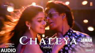 JAWAN Chaleya Hindi  Shah Rukh Khan  Nayanthara  Atlee  Anirudh  Arijit S Shilpa R  Kumaar [upl. by Ydnagrub13]