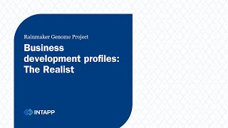 Business development profiles The Realist [upl. by Riane]