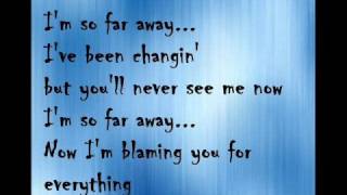 So far away Crossfade lyrics [upl. by Bronk74]