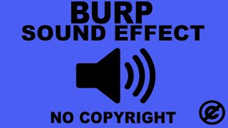 Burp Sound  Burp Sound Effects  Burping Sound Effects  Funny Burping Sounds  No Copyright [upl. by Terle]