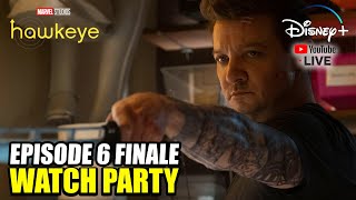 Hawkeye Episode 6 FINALE WATCH PARTY LIVE and After Discussion [upl. by Akcemat]