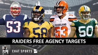 Raiders Free Agent Targets 6 Linebackers The Las Vegas Raiders Could Sign In 2020 NFL Free Agency [upl. by Aiela]