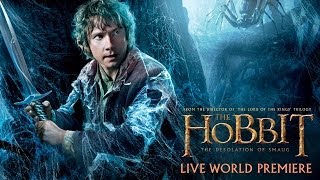 The Hobbit The Desolation of Smaug  LIVE World Premiere [upl. by Merrill]