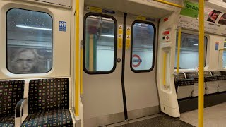 London Underground District line ride Bow Road  Bromley by Bow  S7 Stock [upl. by Virgilia714]