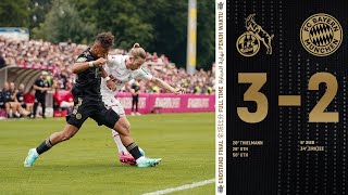 Our first friendly ends in a defeat  Highlights 1 FC Köln vs FC Bayern 32 [upl. by Eaves354]