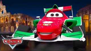 Los mejores momentos de Francesco Bernoulli  Pixar Cars [upl. by Lumbye]